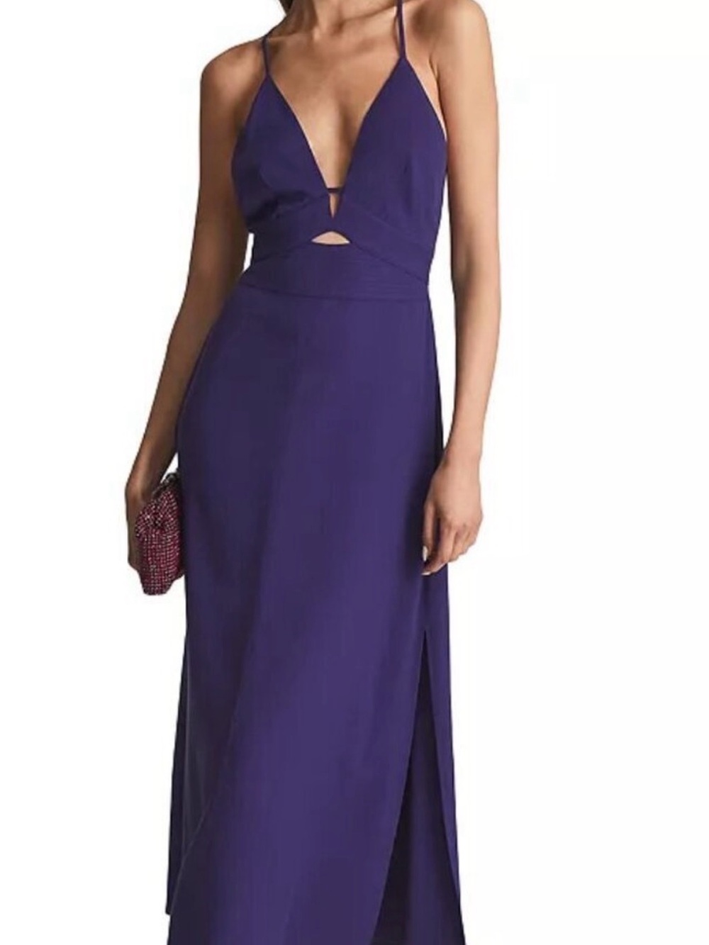 Reiss 
Purple Midi Dress , NWT , Size 10